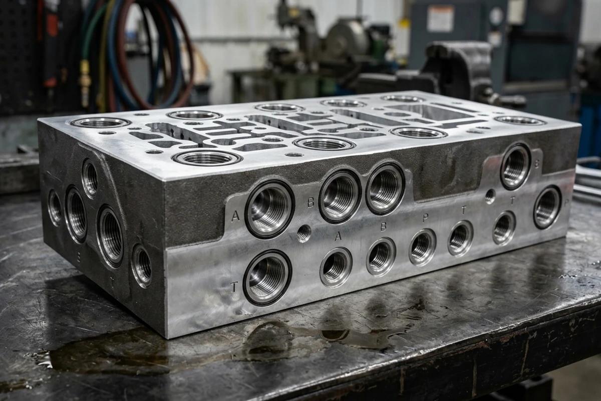 CNC Manifold Milling